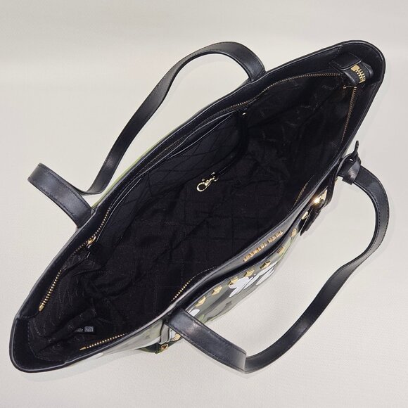 Michael Kors Whitney Large Butterfly Camo Tote & Adele Smartphone Wallet - Picture 6 of 16